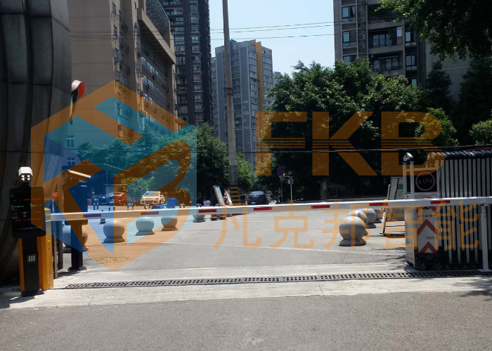 公租房電動伸縮門欄桿道閘